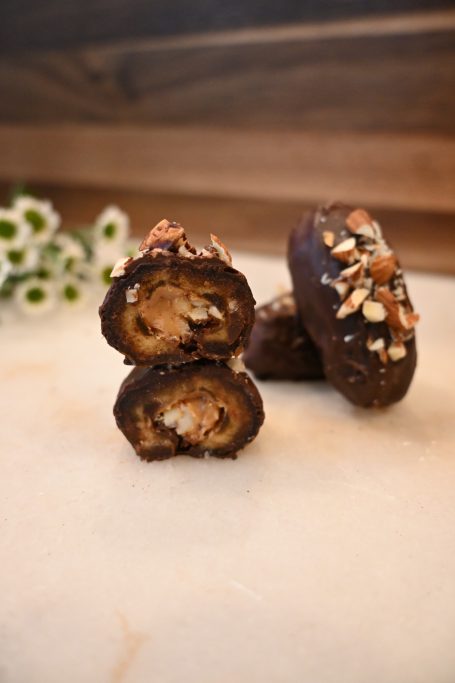 Peanut Butter Dark Chocolate Almond Dates 